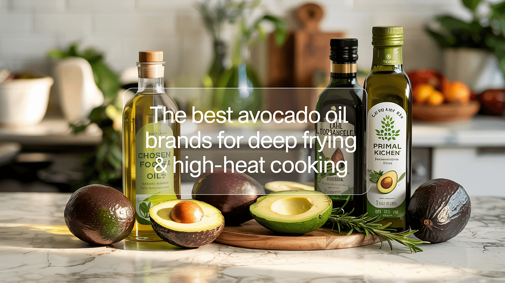 The Best Avocado Oil Brands for Deep Frying & High-Heat Cooking – Here's What to Choose
