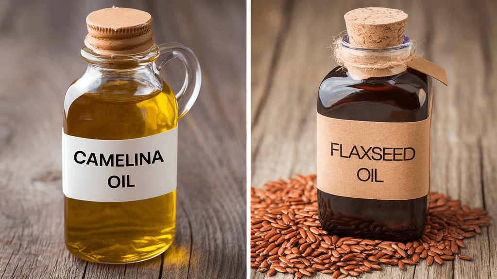 Camelina vs. Flaxseed Oil