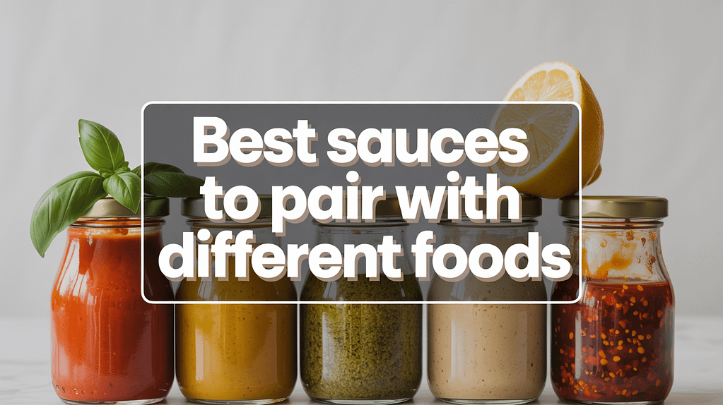 Best Sauces to Pair with Different Foods