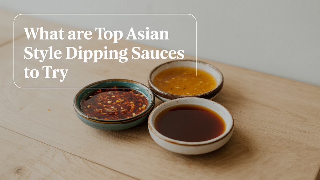 These Are the Top Asian Style Dipping Sauces To Try – Here’s Why