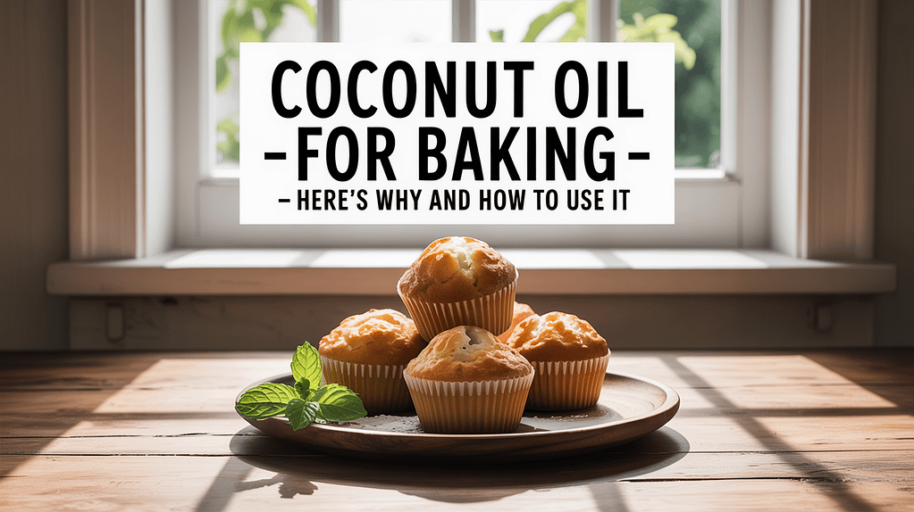 Coconut Oil for Baking - Here’s Why and How to Use It