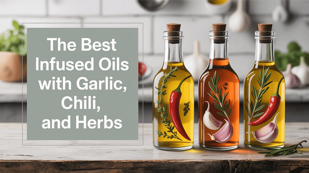 The Best Infused Oils with Garlic, Chili, and Herbs – Here’s How They Transform Flavor