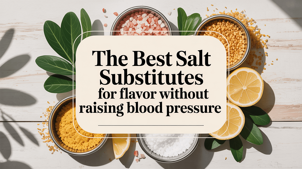 The Best Salt Substitutes For Flavor Without Raising Blood Pressure – Here's What to Use