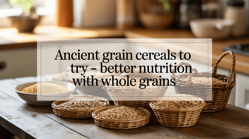 Ancient Grain Cereals to Try – Better Nutrition with Whole Grains