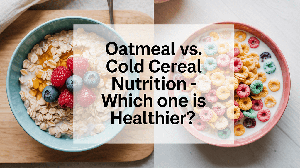 Oatmeal vs. Cold Cereal Nutrition - Which One Is Healthier?