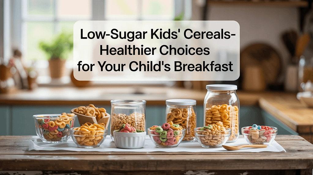 Low-Sugar Kids’ Cereal Brands – Healthier Choices for Your Child’s Breakfast