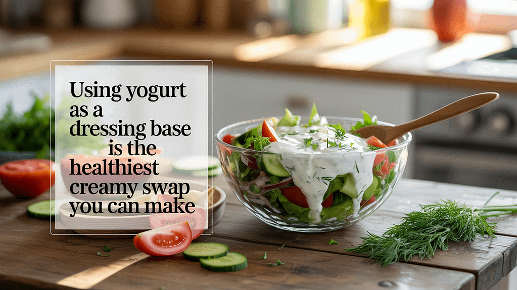 Using Yogurt as a Dressing Base Is the Healthiest Creamy Swap You Can Make