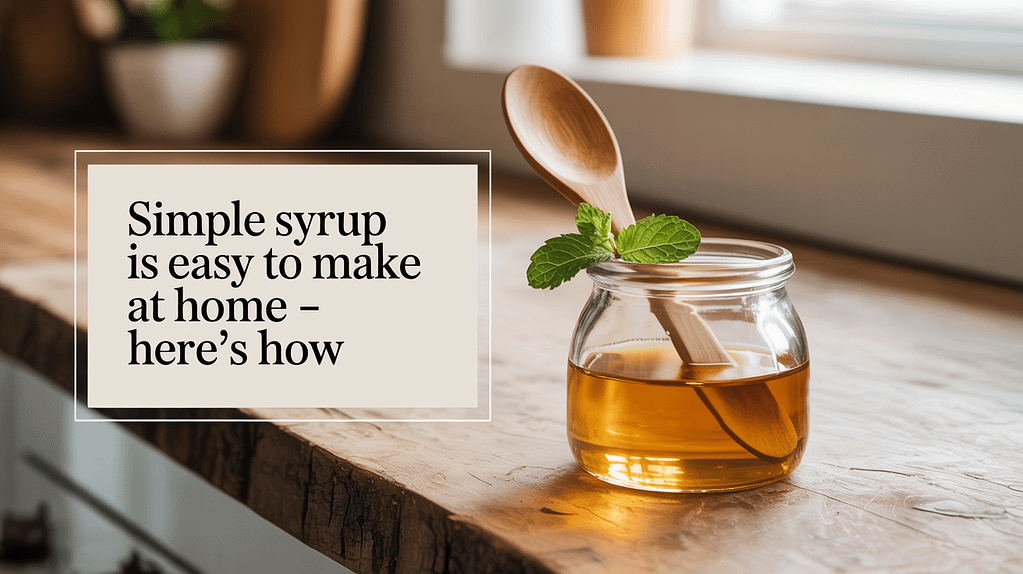 Simple Syrup Is Easy to Make at Home - Here’s How