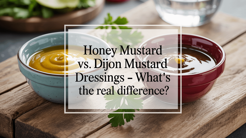 Honey Mustard vs. Dijon Mustard Dressings - What’s the Real Difference?