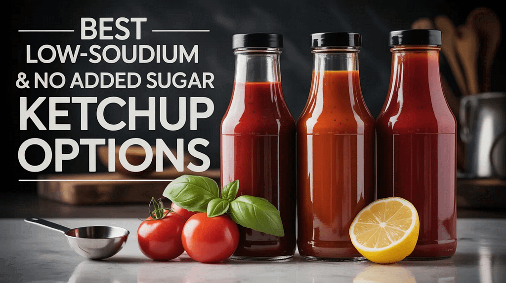 Best Low-Sodium & No Added Sugar Ketchup Options (USA): What to Buy and Who It Fits
