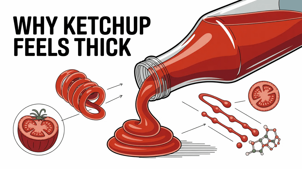 Why Ketchup Feels Thick: Texture, “Cling,” and What Makes One Bottle Pour Differently