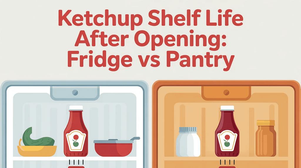 Ketchup Shelf Life After Opening: Fridge vs Pantry, Spoilage Signs, and Best Storage