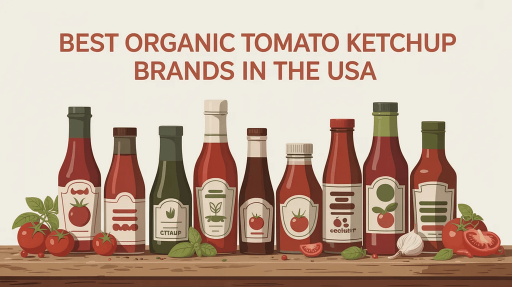 Best Organic Tomato Ketchup Brands in the USA: Clean Ingredients, Taste, and Value